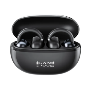 Haylou Airfree Clip Bluetooth Open‑Ear Earbuds | 11mm Titanium Driver, 28H Playback, Dual-Mic AI Noise Reduction, Bluetooth 5.4